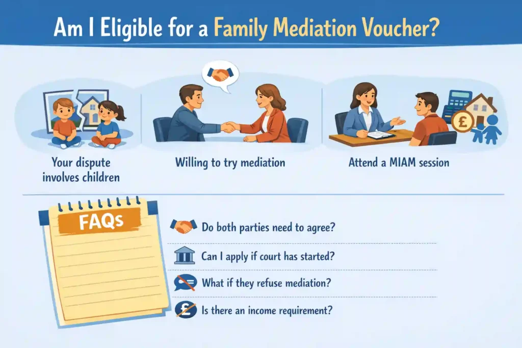 Am I Eligible for a Family Mediation Voucher Essex?