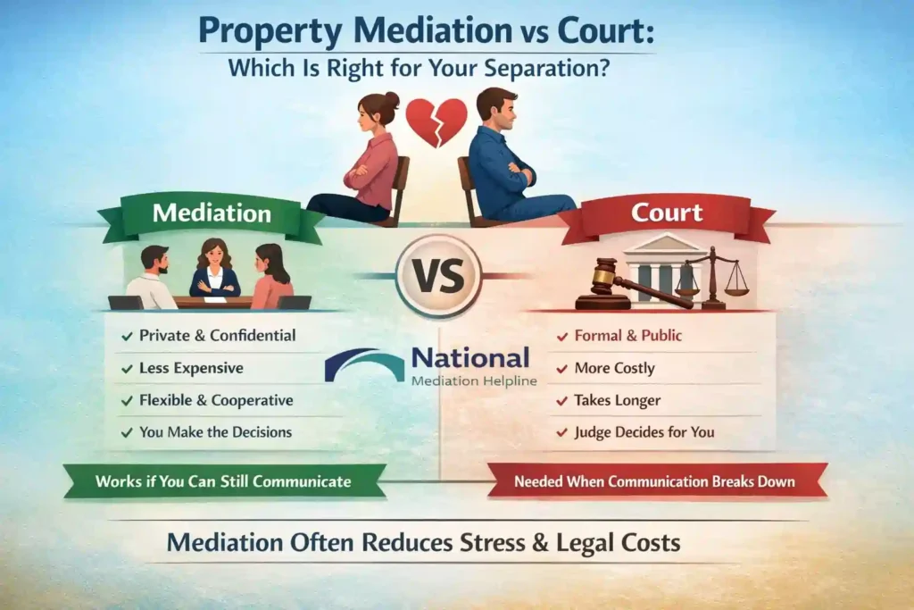 Property Mediation vs Court: Which Is Right for Your Separation Essex?