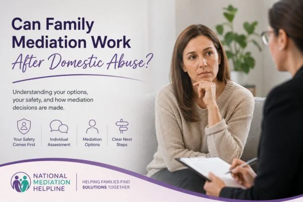Can Family Mediation Essex Work After Domestic Abuse?